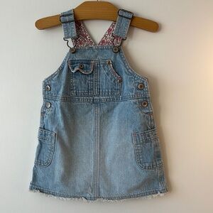 Kids Denim Overall Dress